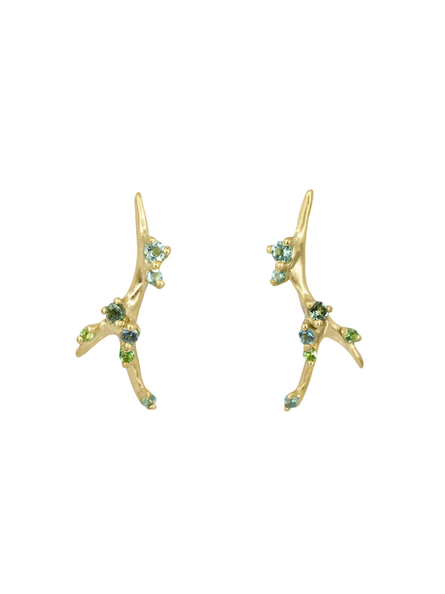 Tourmaline antheia ear climber